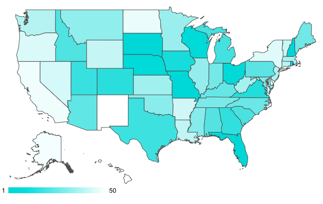 Spending More, Getting Less — Connecticut Near Bottom in Taxpayer ROI